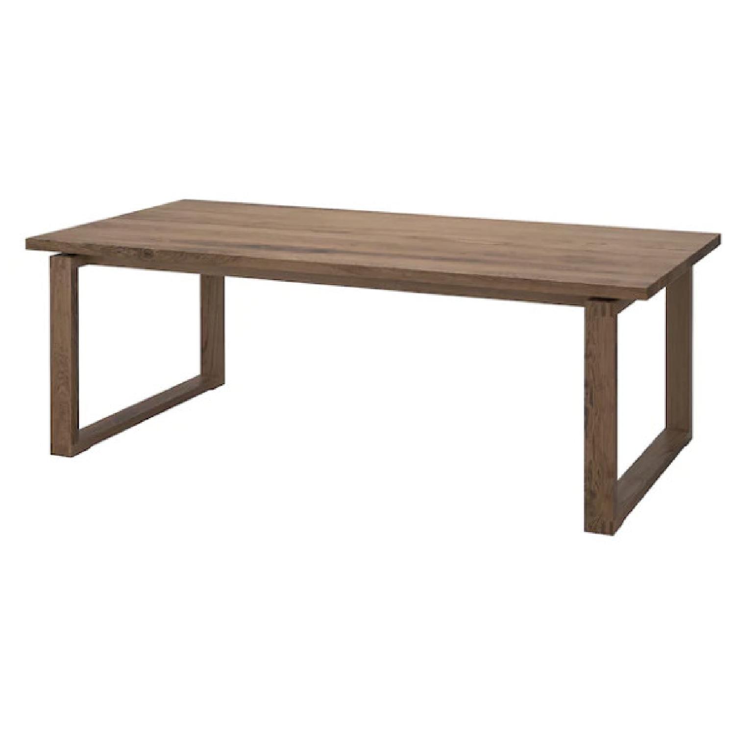Ikea Morbylanga Dining Table w/ 6 Bernhard Chairs - image-1