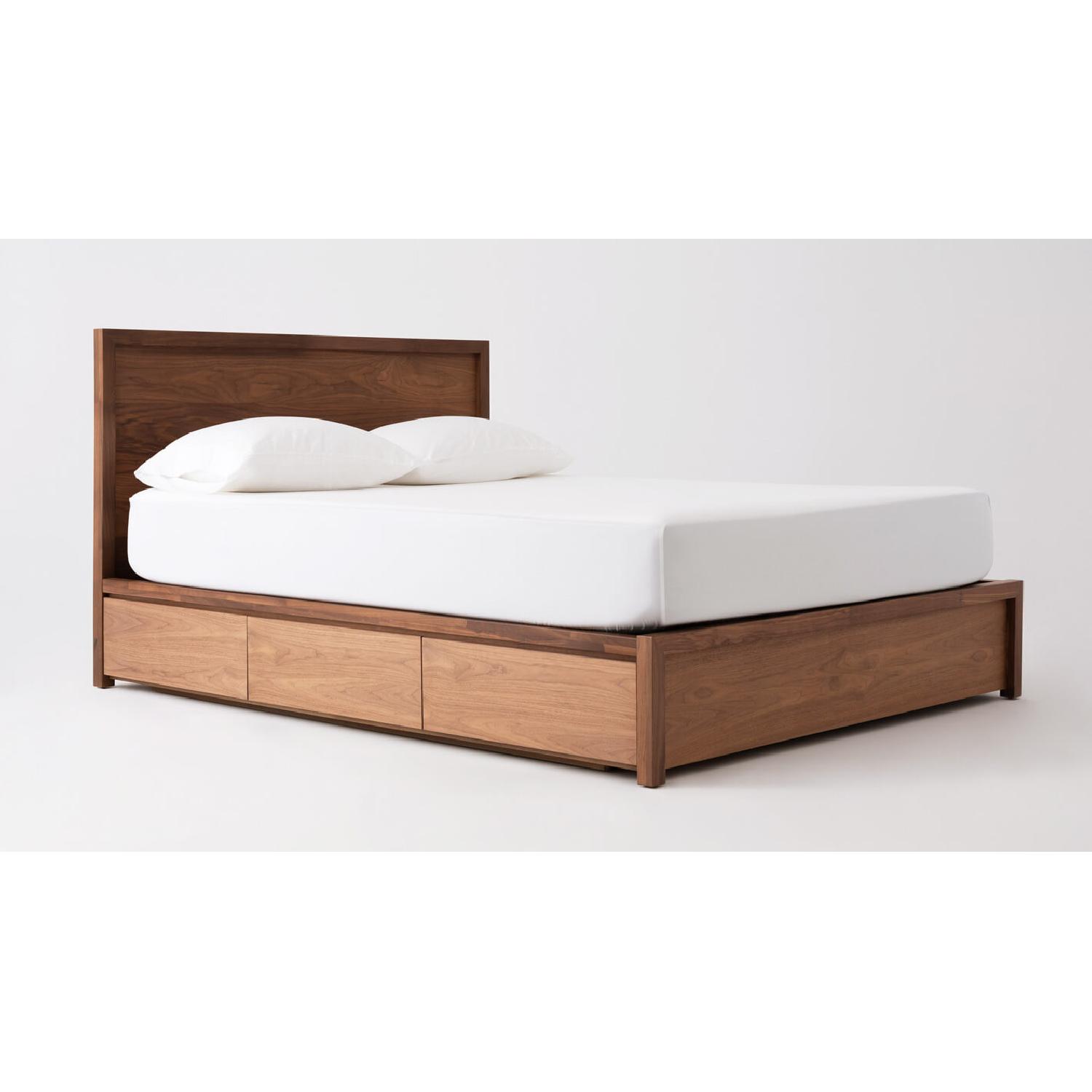 Eq3 Marcel King Size 3 Drawer Storage Bed Aptdeco