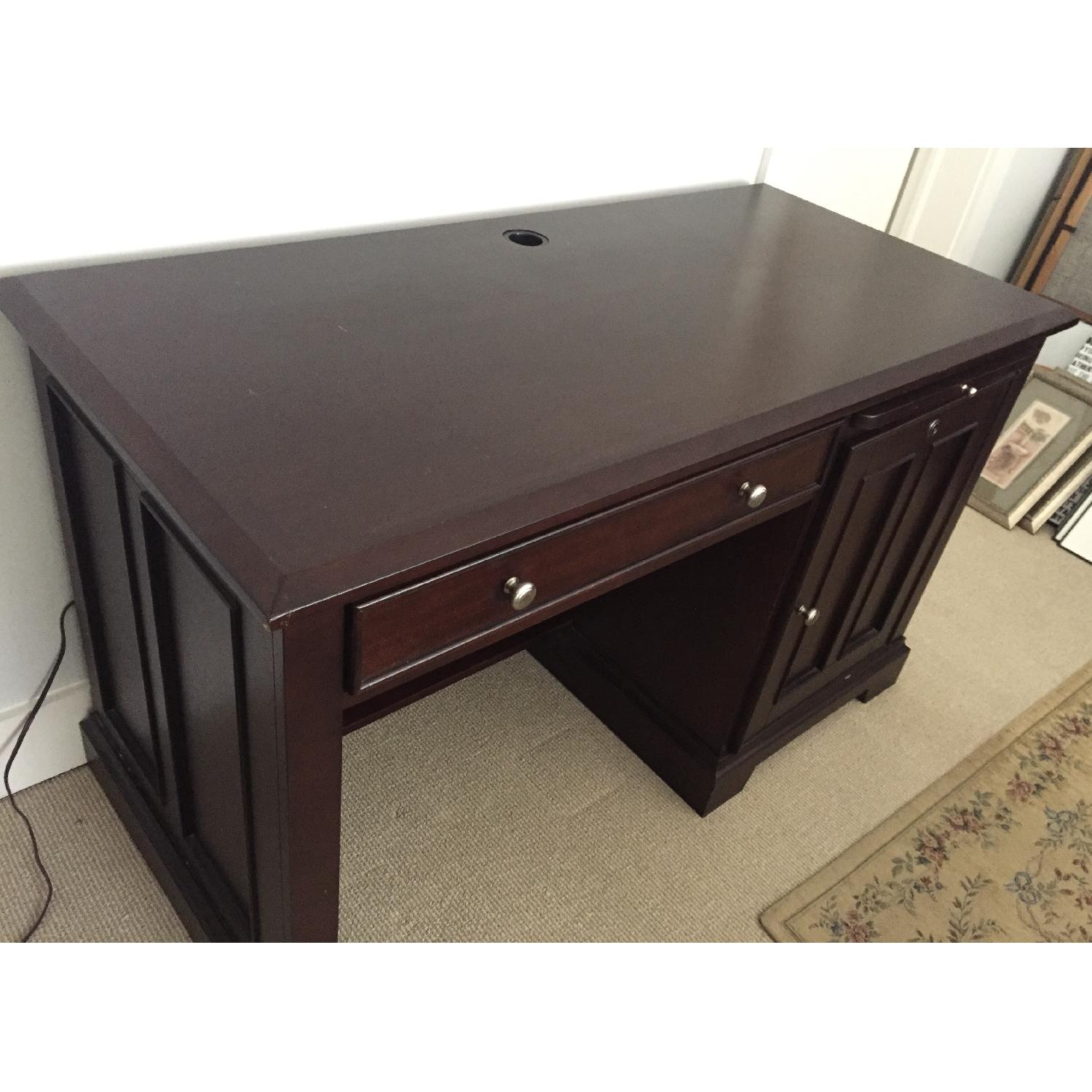 Boston Interiors Henderson Desk w/ Filing Cabinet & Chair - image-3