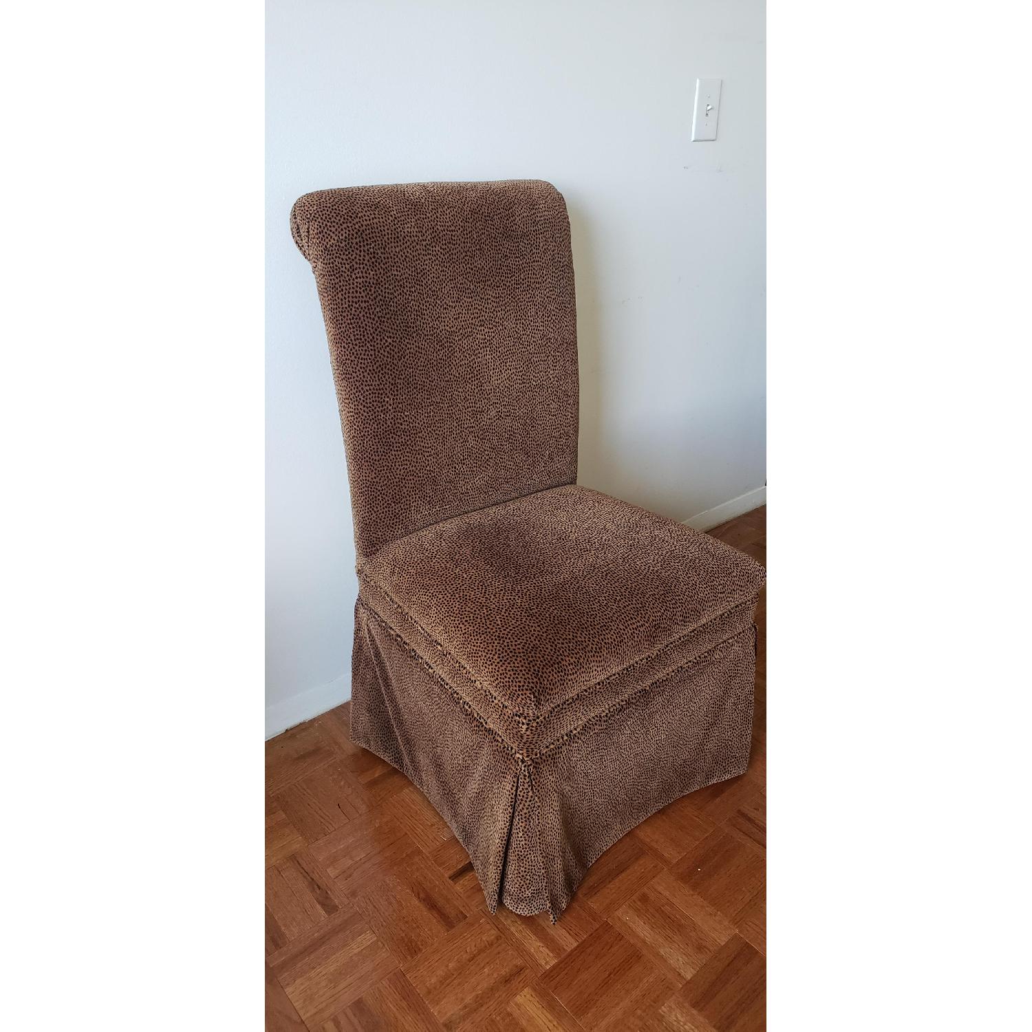Leopard Print Accent Chair - image-2