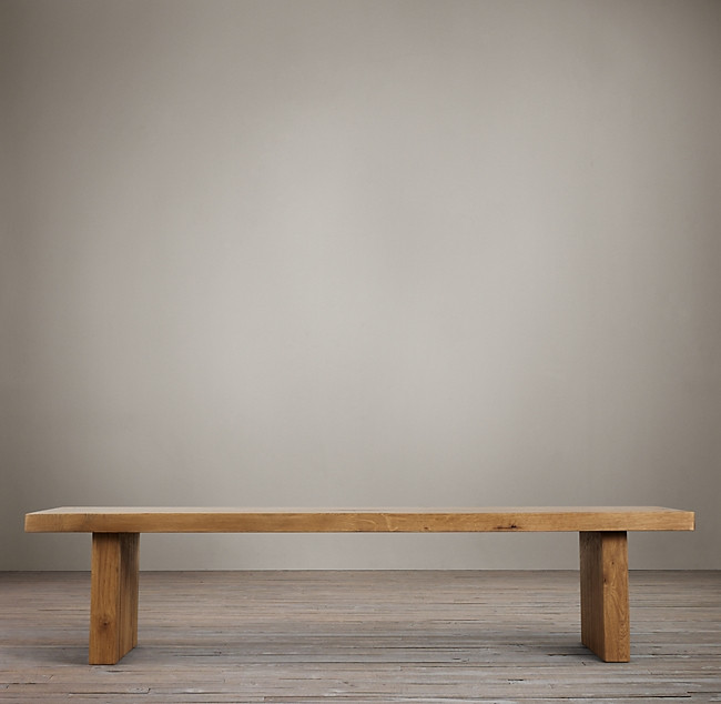 Restoration Hardware Reclaimed Russian Oak Coffee Table
