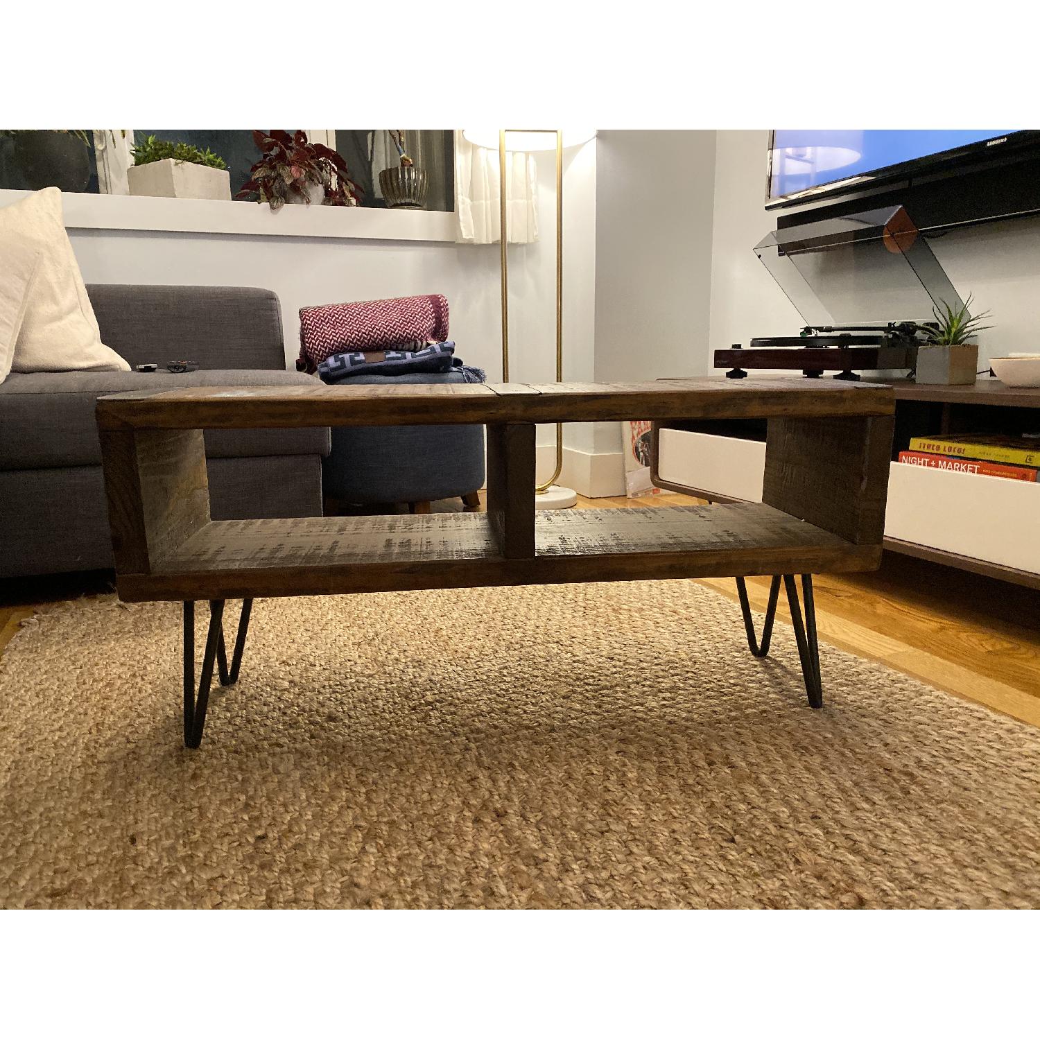 Reclaimed Wood Media Console - image-2