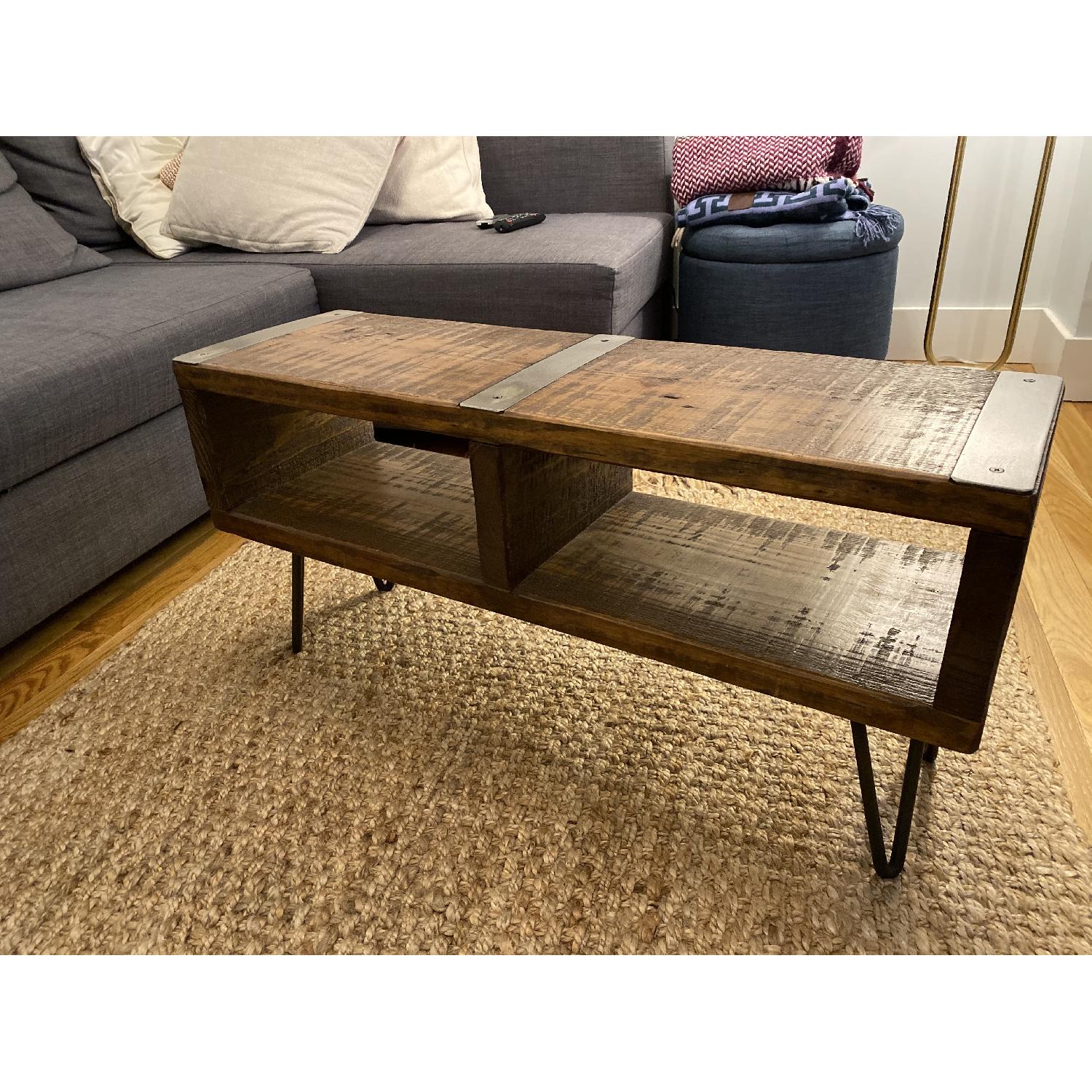 Reclaimed Wood Media Console - image-3