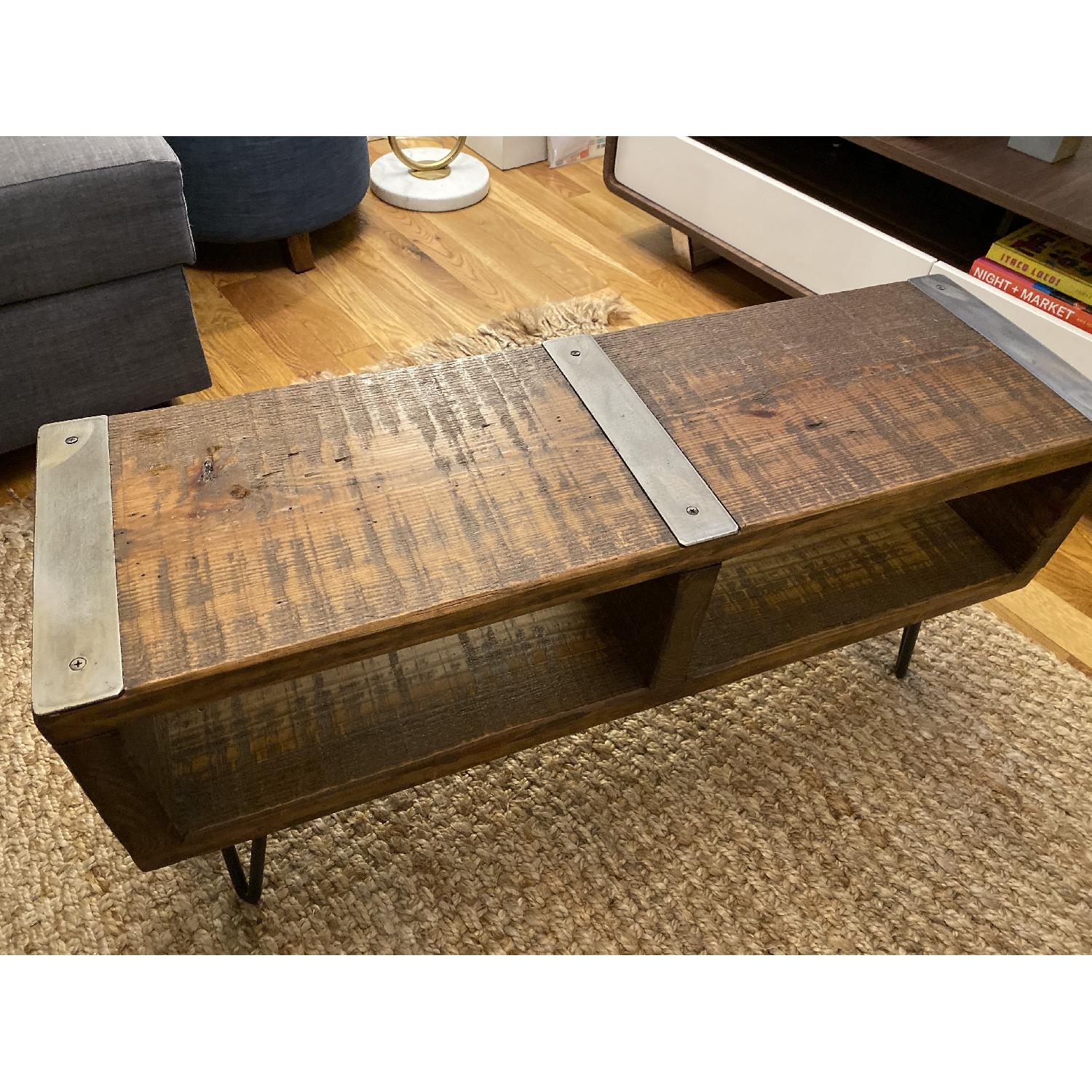 Reclaimed Wood Media Console - image-4