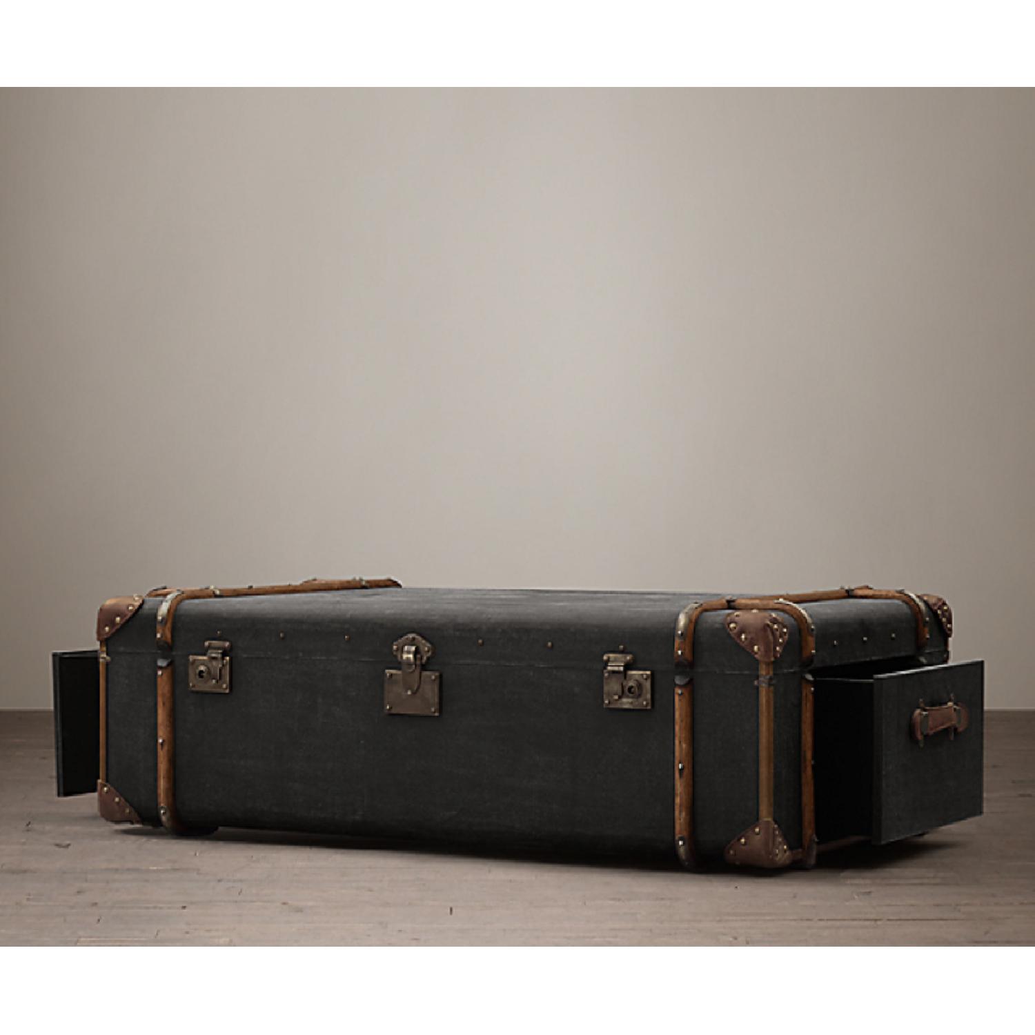 Restoration Hardware Trunk Coffee Table w/ Storage - image-1