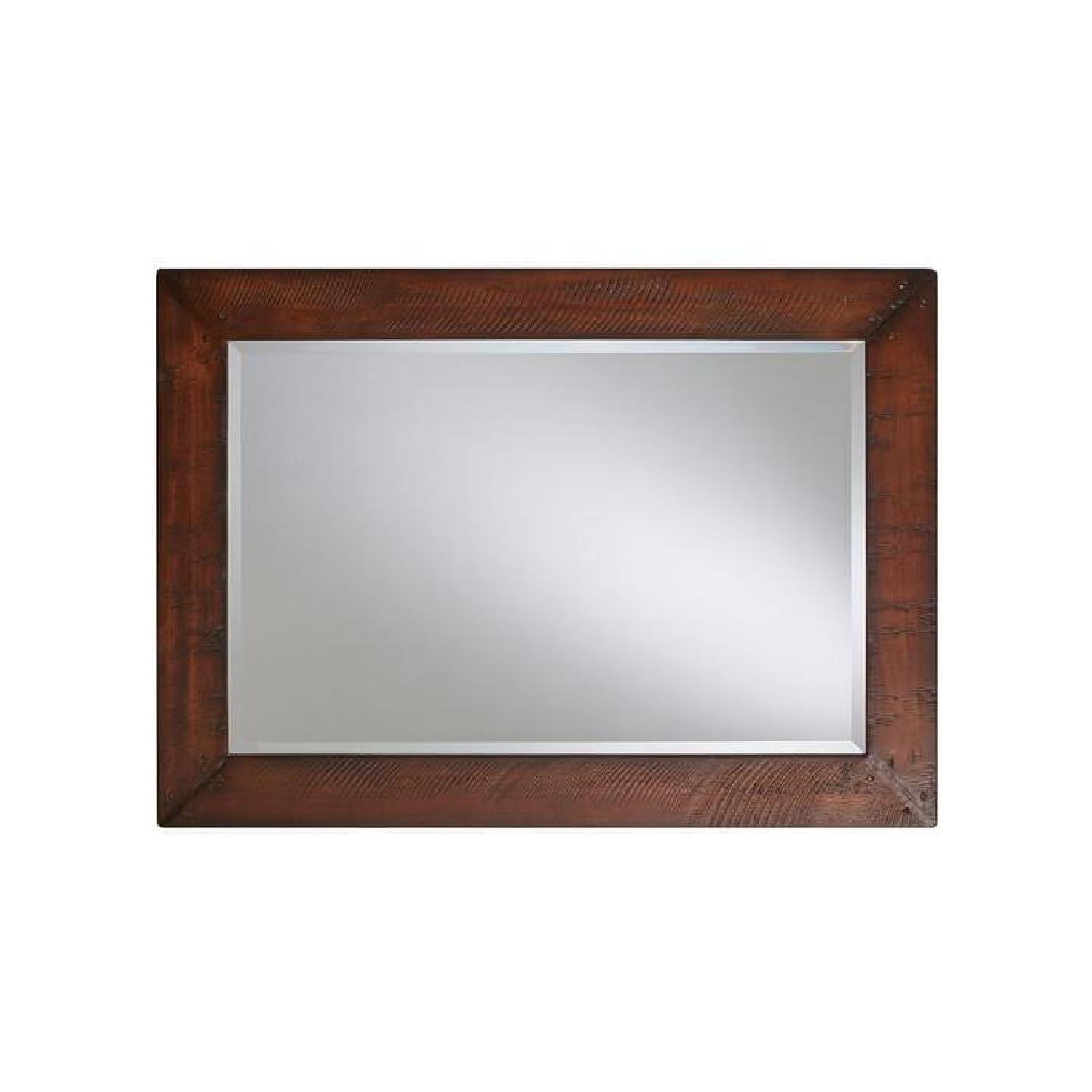 Pottery Barn Benchwright Wall Mirror AptDeco