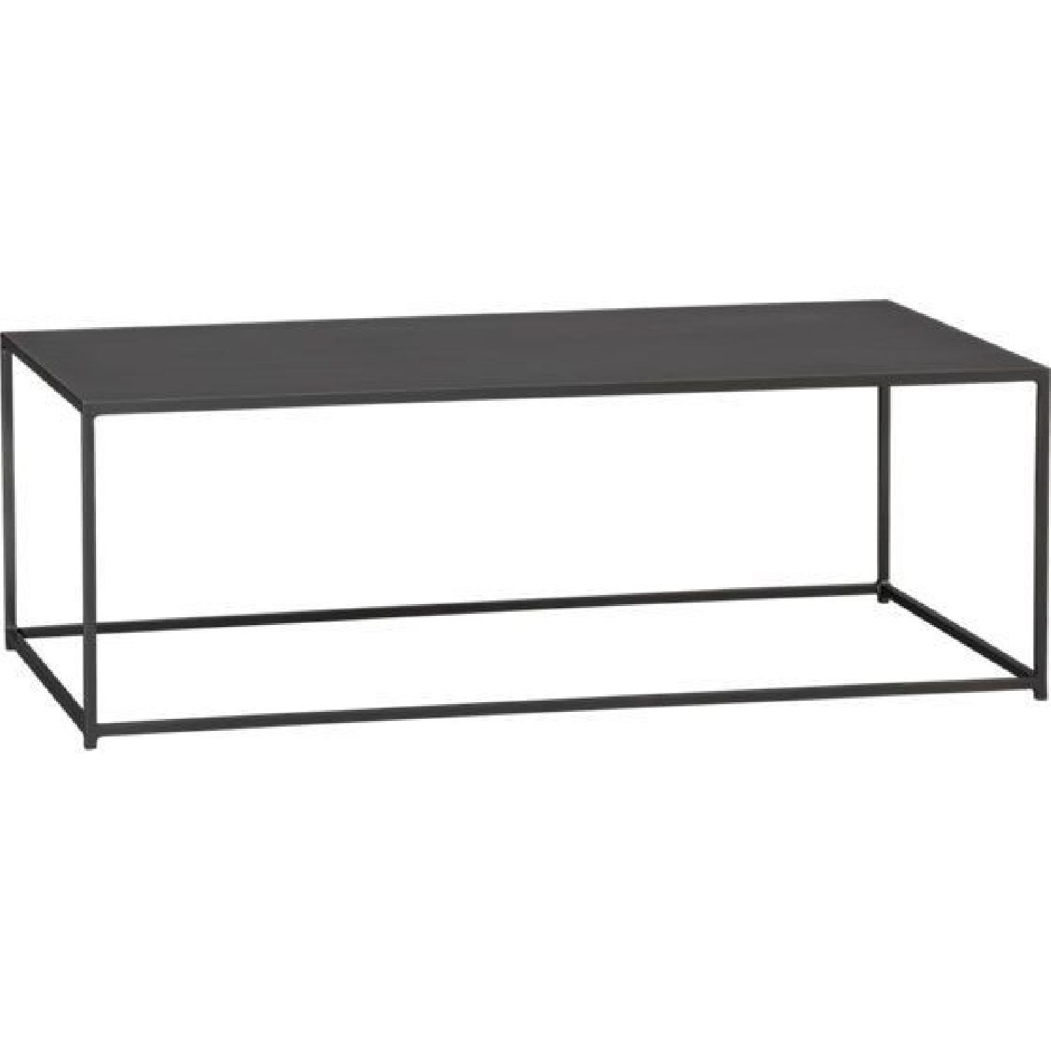 CB2 Metal Coffee Table - image-0