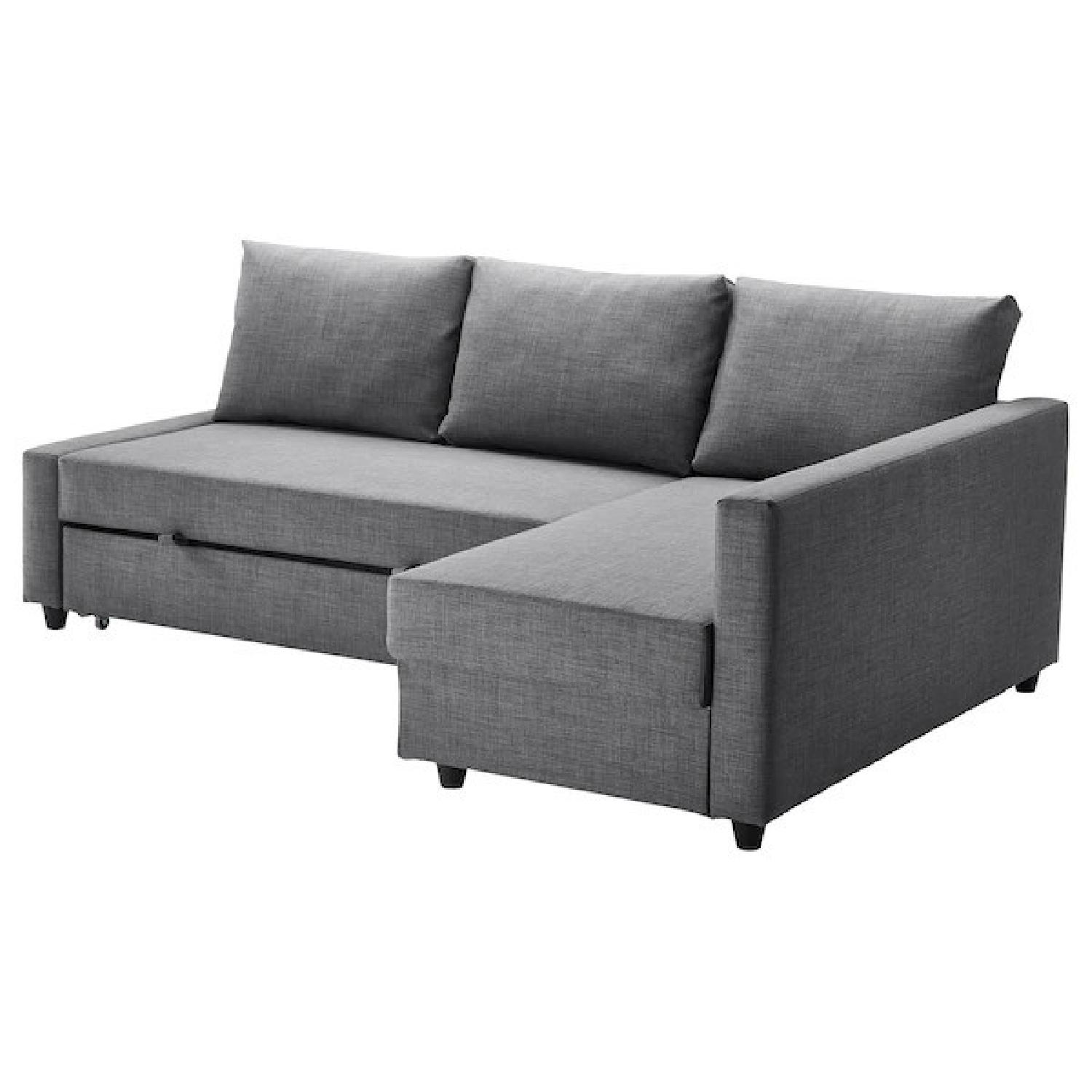 Ikea Friheten Sleeper Sectional Sofa w/ Storage - image-0
