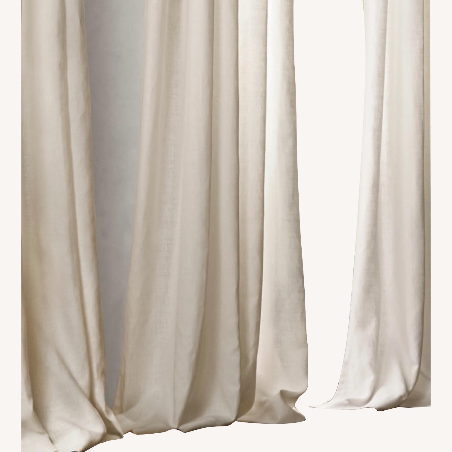 Restoration Hardware Linen Drapes AptDeco
