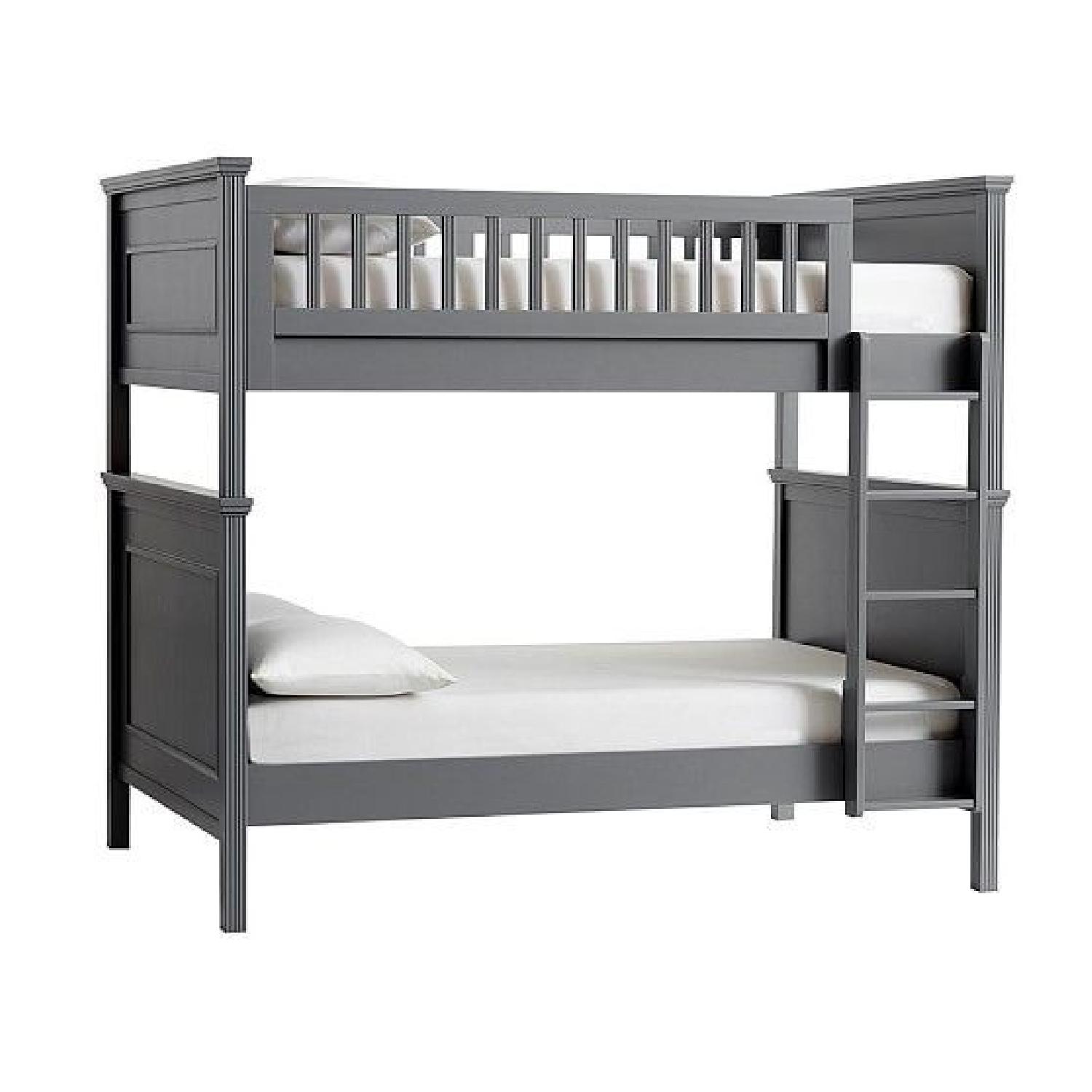 Pottery Barn Bedlen Full Over Full Bunk Bed - image-0
