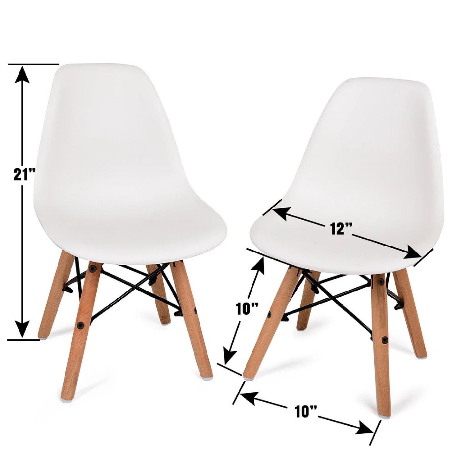 UrbanMod Kids Modern Table w/ 2 Chairs - image-8