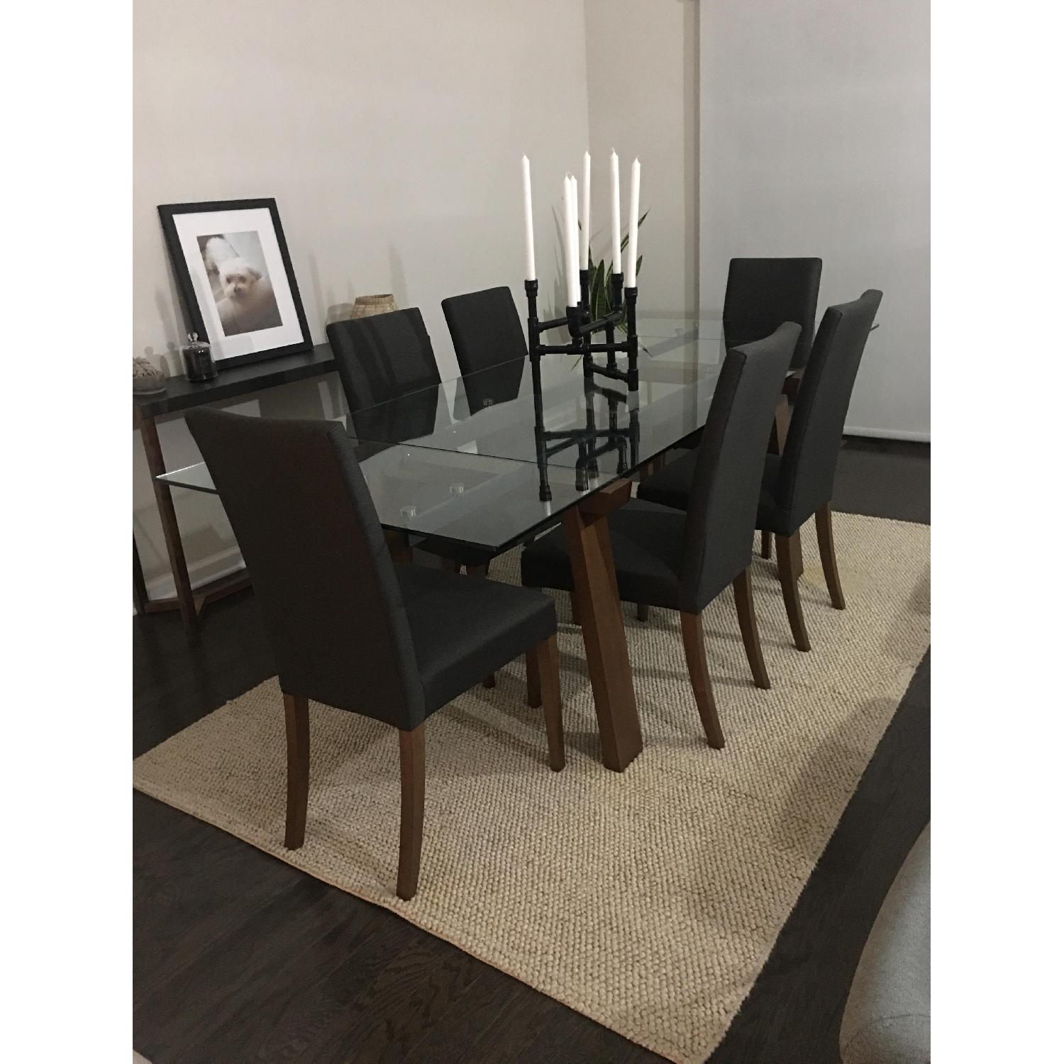 Calligaris Hyper Extendable Table w/ Walnut Base - image-6