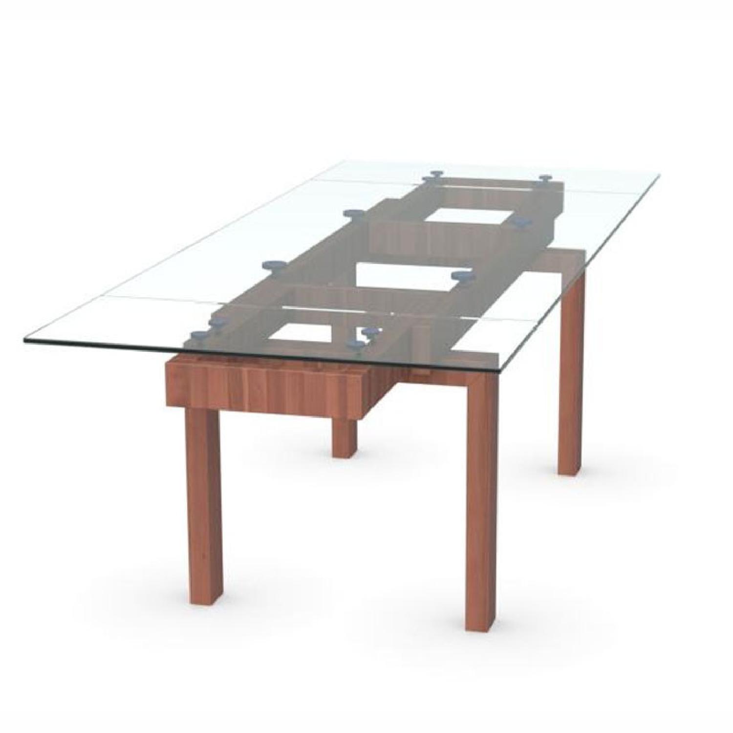 Calligaris Hyper Extendable Table w/ Walnut Base - image-8