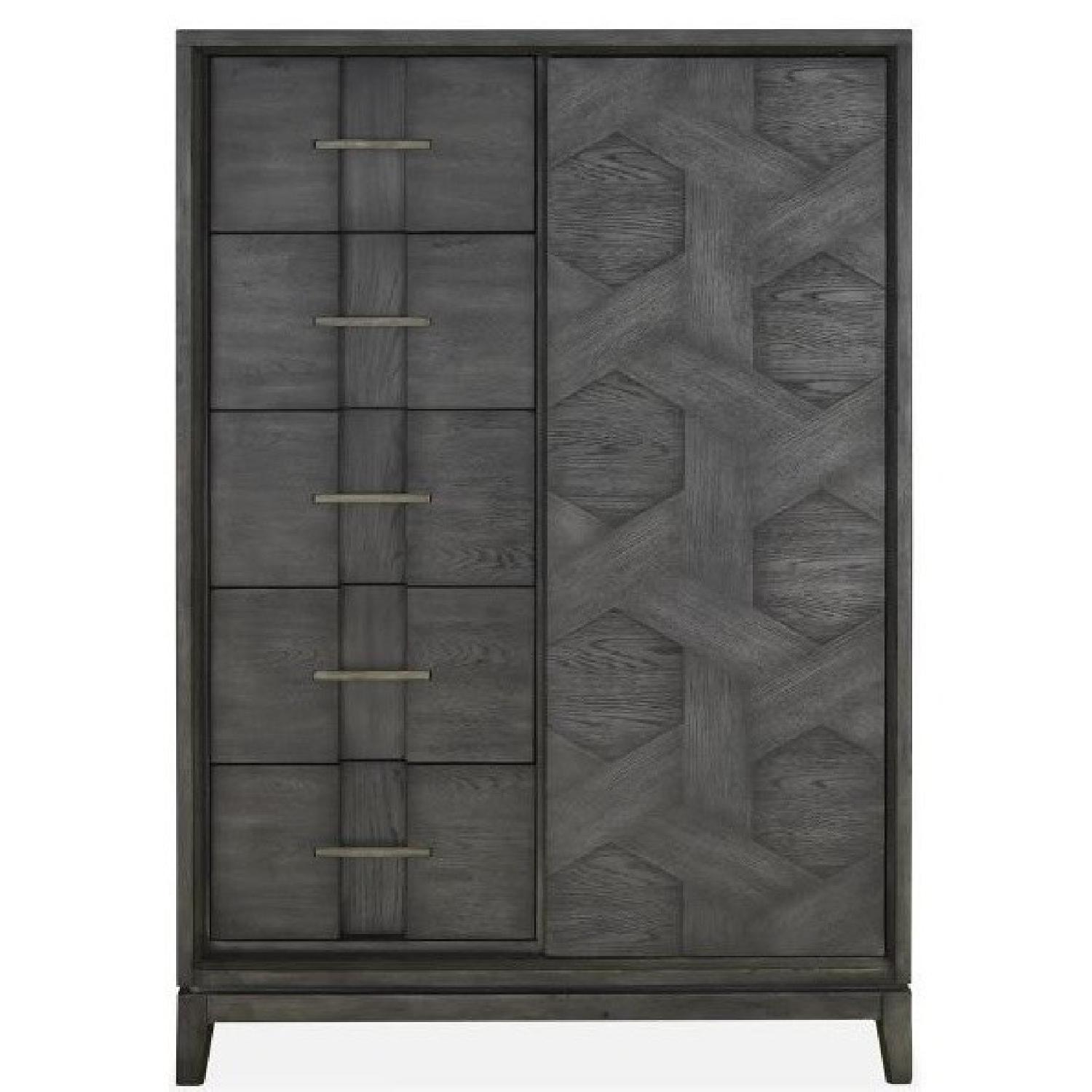 Turning Stone Weathered Grey Chest/Dresser - AptDeco