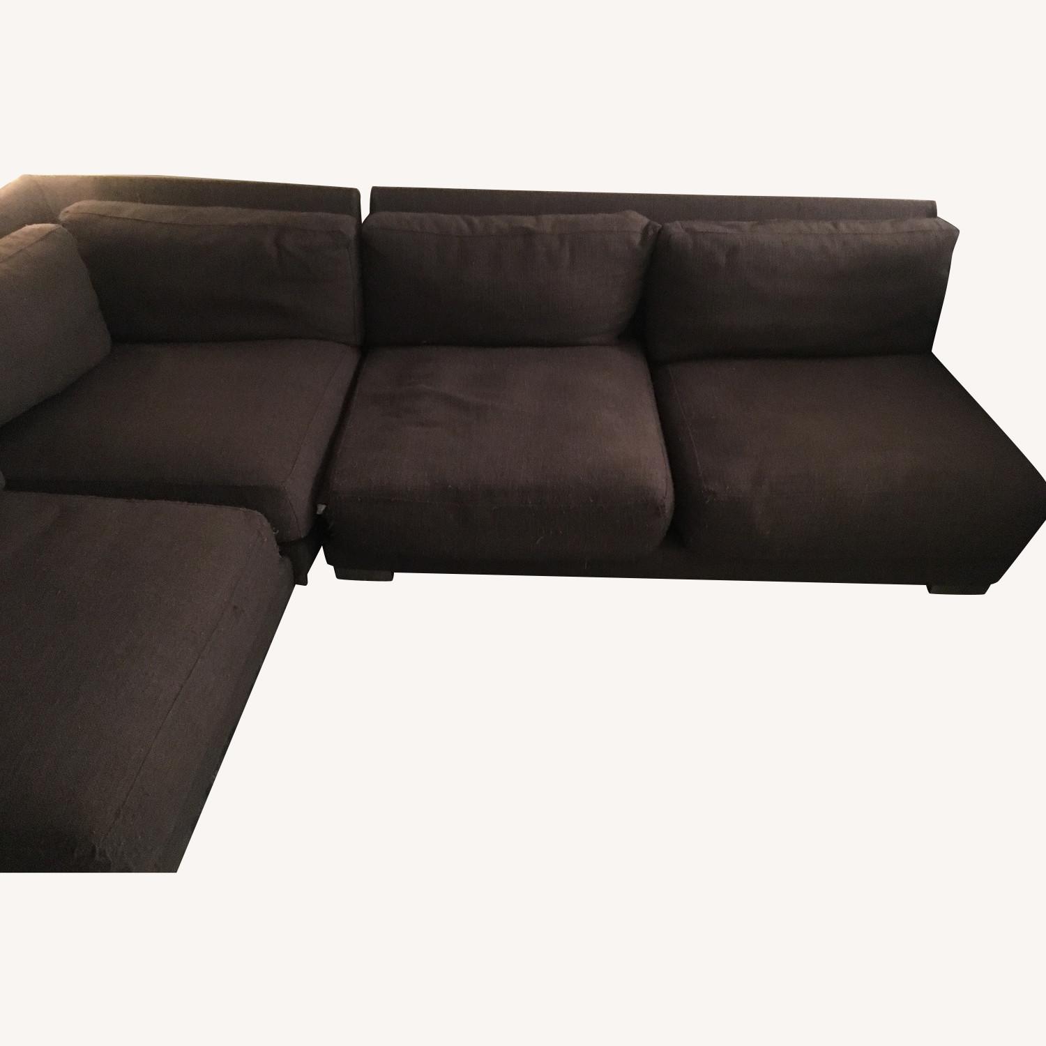 CB2 Gybson 3 Piece Sectional Sofa AptDeco
