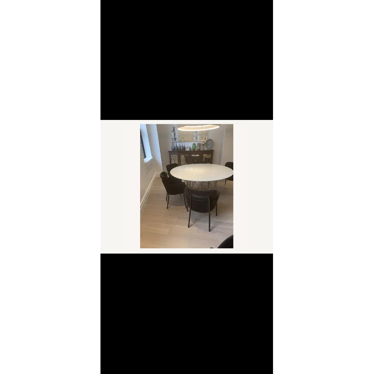 CB2 Azalea Mink Dining Chair - image-5