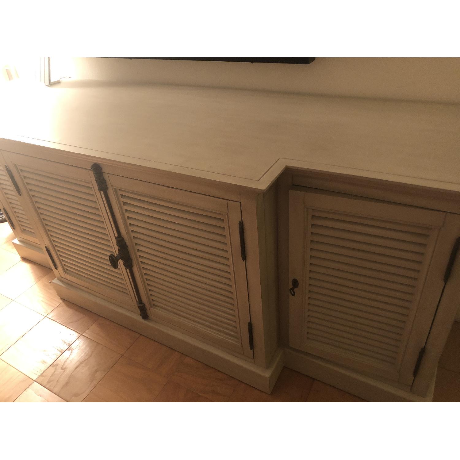 Restoration Hardware Shutter Door Media Console - image-4