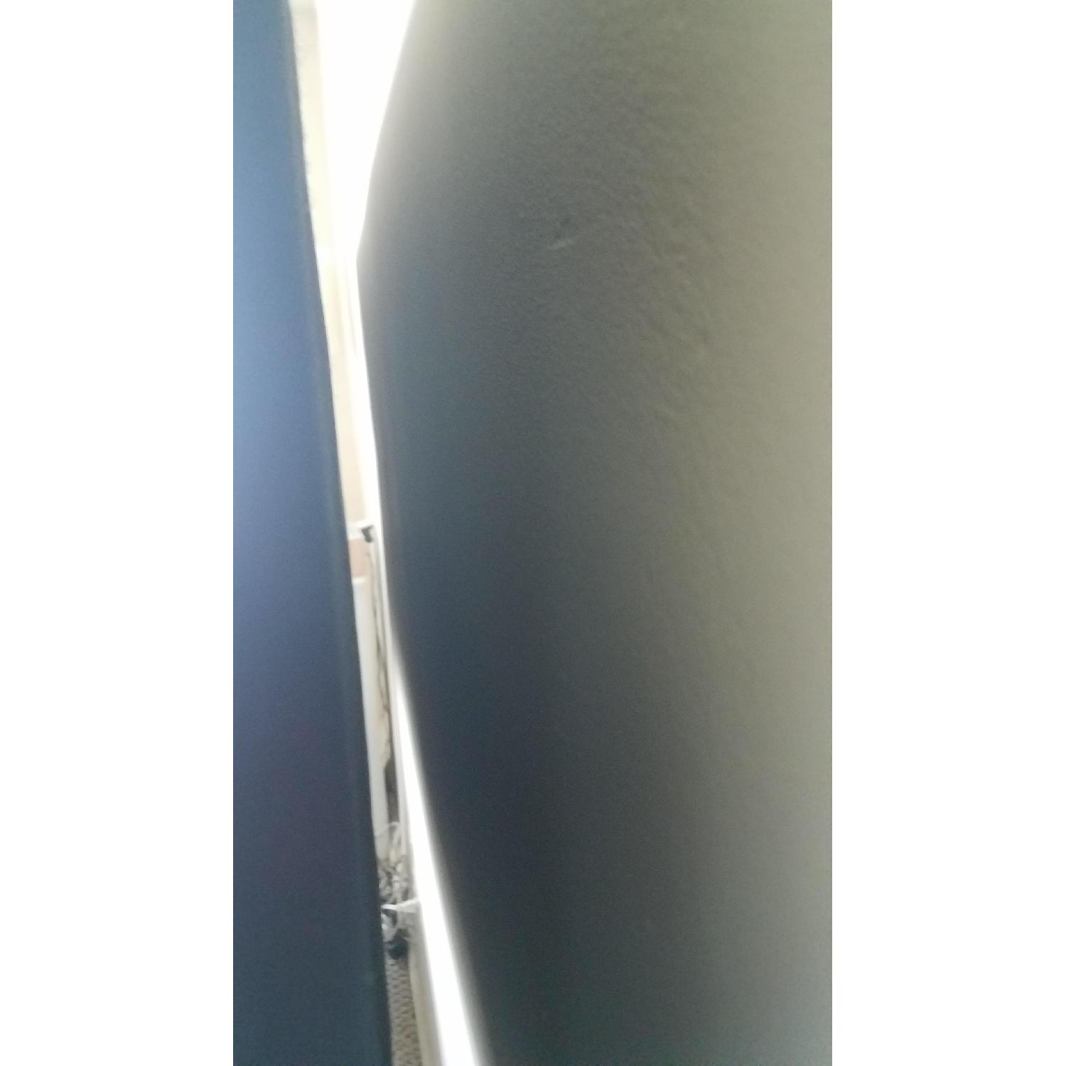 Raymour & Flanigan Merlot Wood Bed w/ Tufted Headboard - image-6