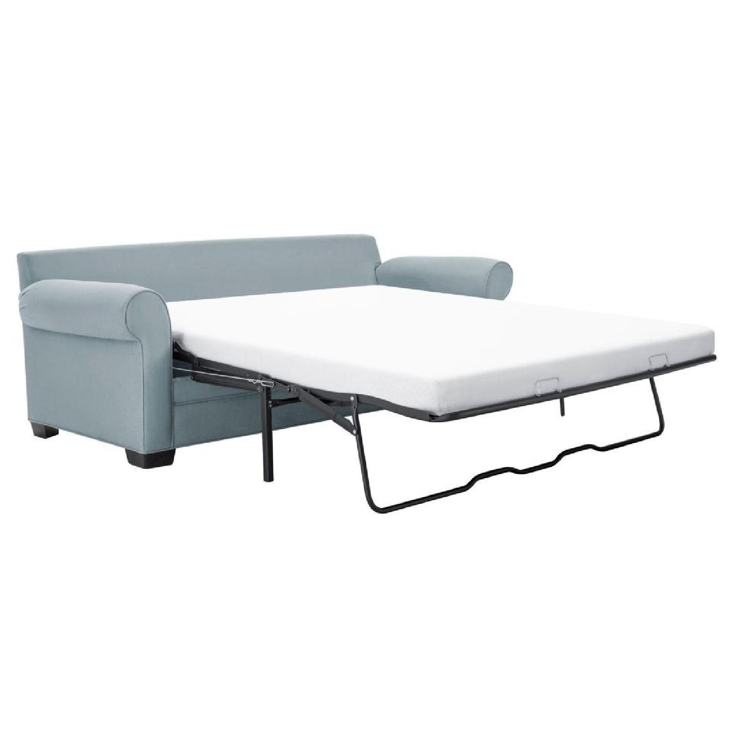 Raymour & Flanigan Glendora Queen Microfiber Sleeper Sofa - image-6