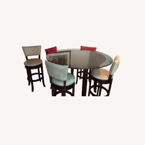 Rooms to Go Keefer High Top 6-Piece Dining Set