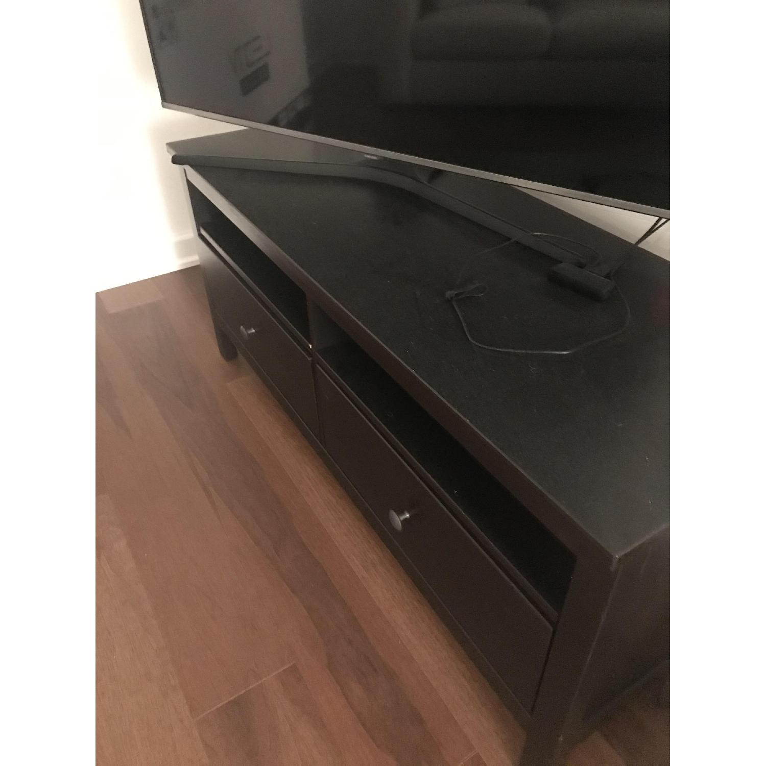Ikea Hemnes Black TV Stand - image-5