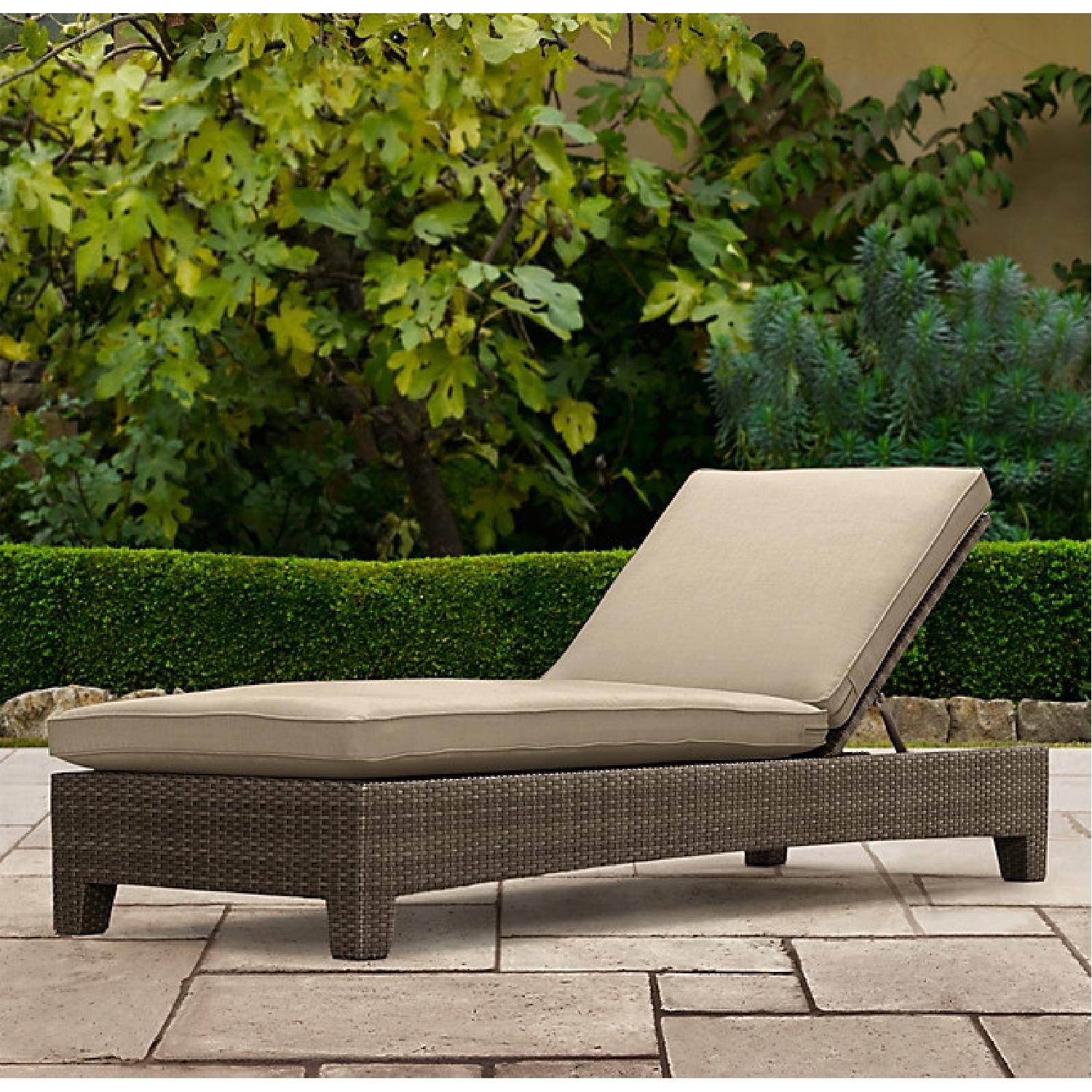 Restoration Hardware La Jolla Armless Chaise - image-7