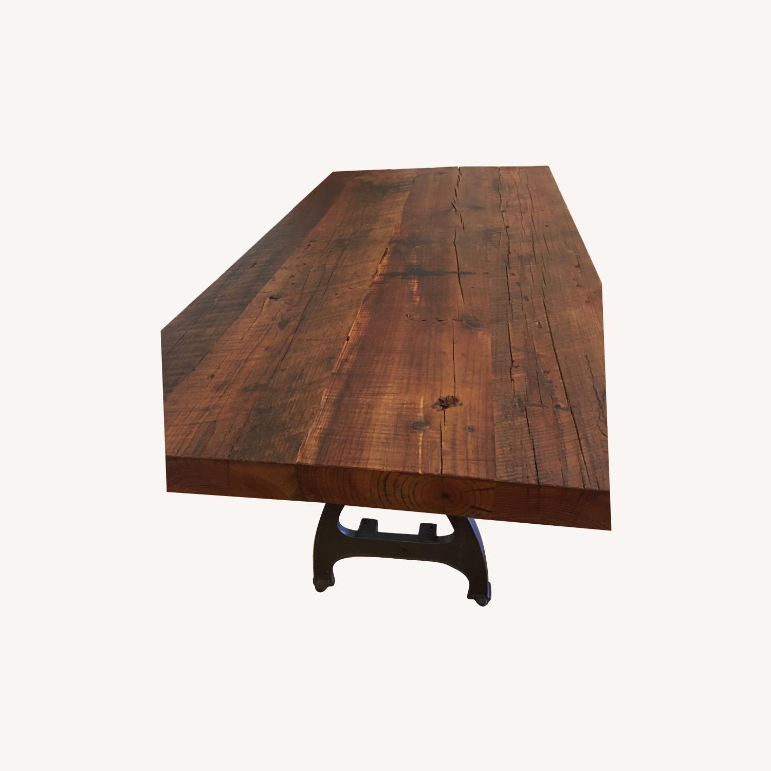 Reclaimed Solid Wood Table AptDeco