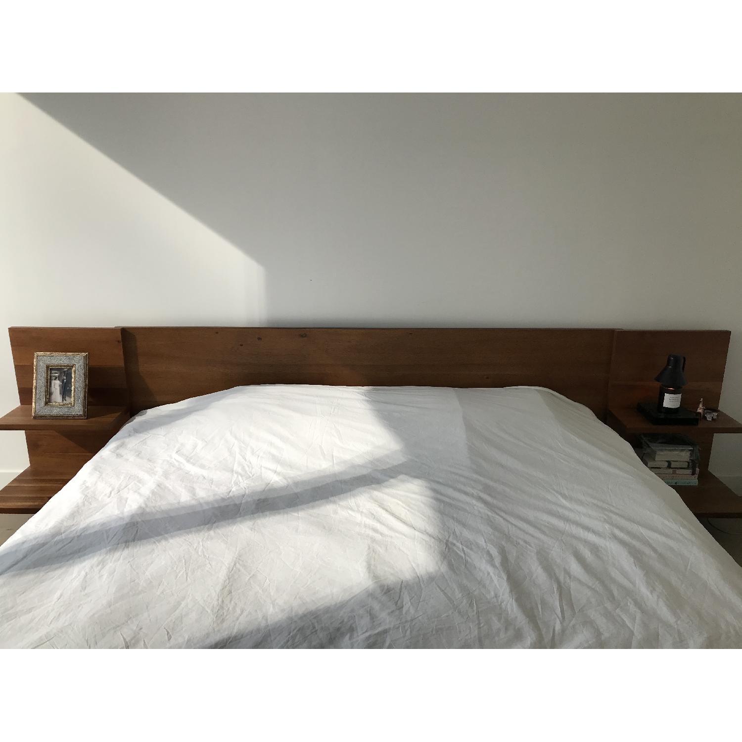 CB2 Andes Acacia King Bed - image-2