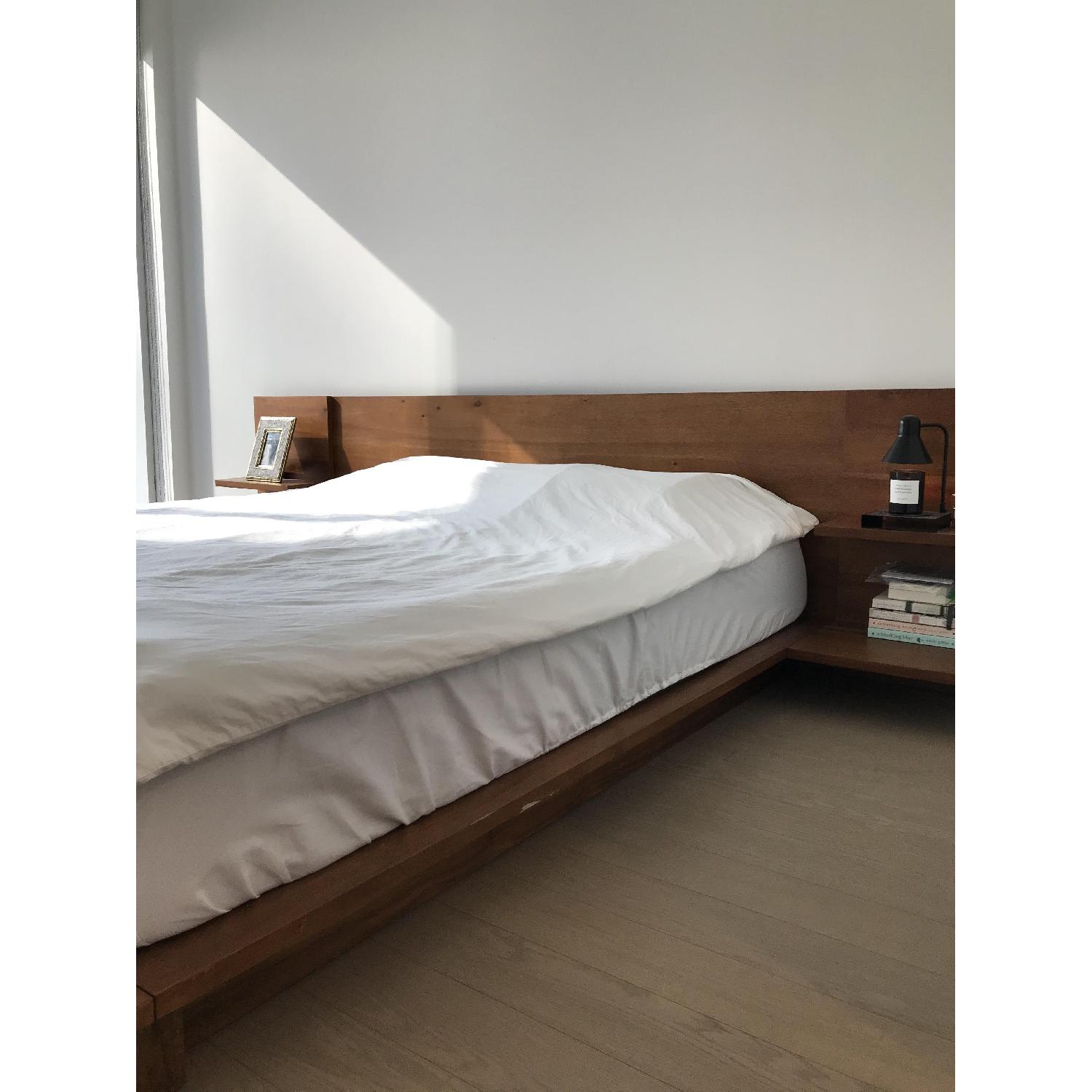 CB2 Andes Acacia King Bed - image-3