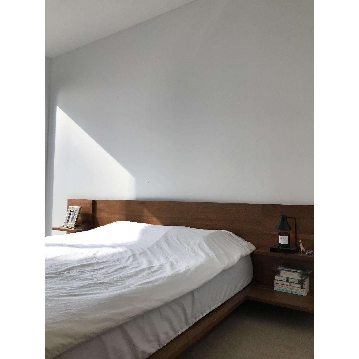 CB2 Andes Acacia King Bed - image-5