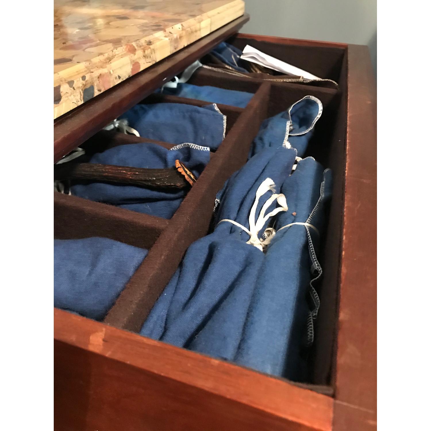 Antique Sideboard & Mirror - image-2