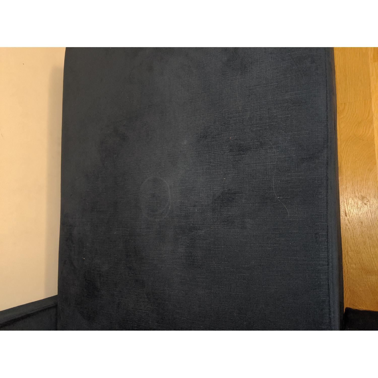 Hephzibah Blue Sleeper Sectional Sofa - image-4