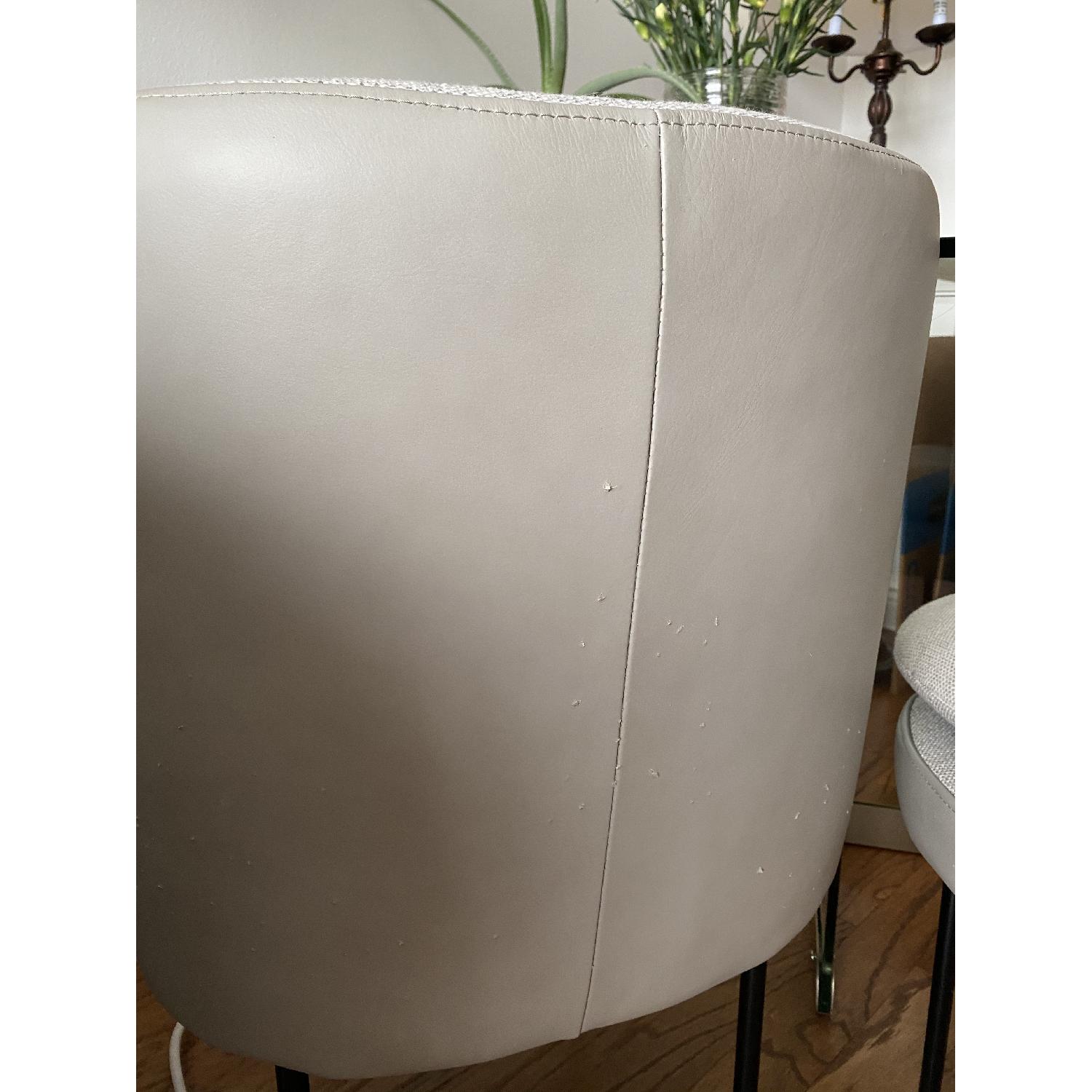 West Elm Modern Curved Upholstered Dining Chair - image-5