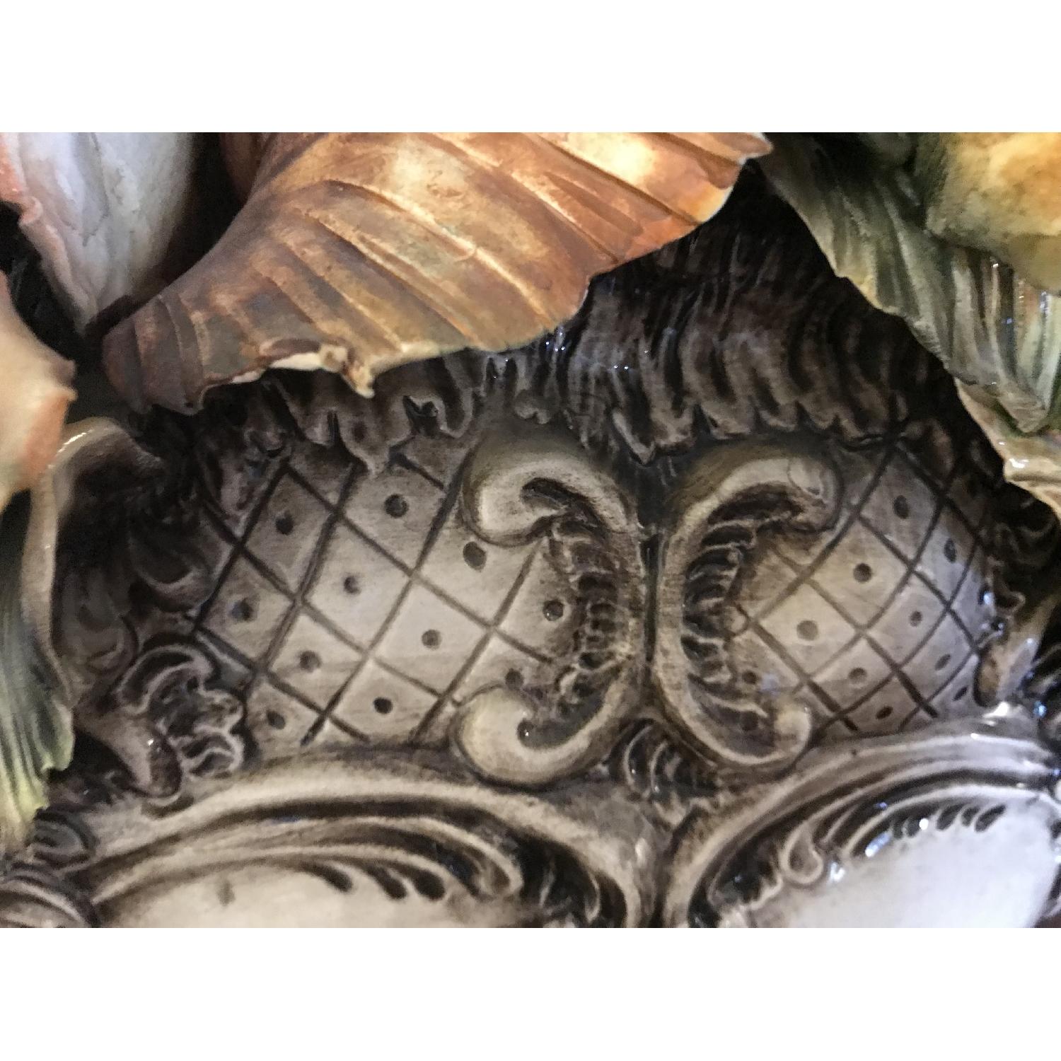 Vintage Capodimonte Porcelain Flower Basket - image-19
