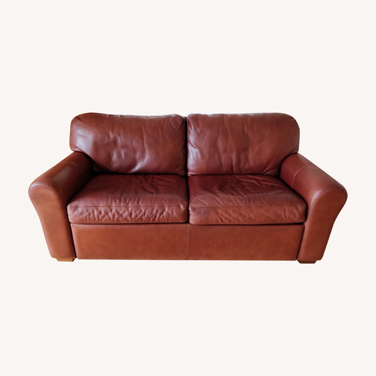 American Leather Gaines Comfort Sleeper Sofa AptDeco