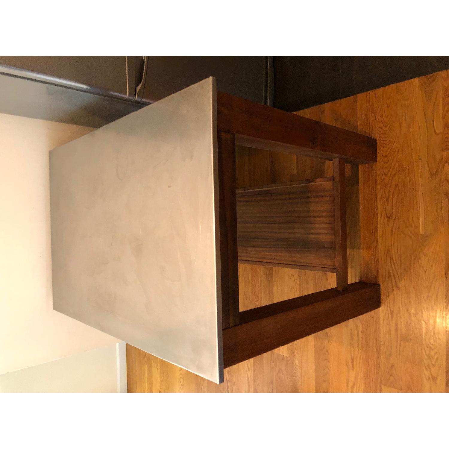 West Elm Rustic Bar Table - image-8