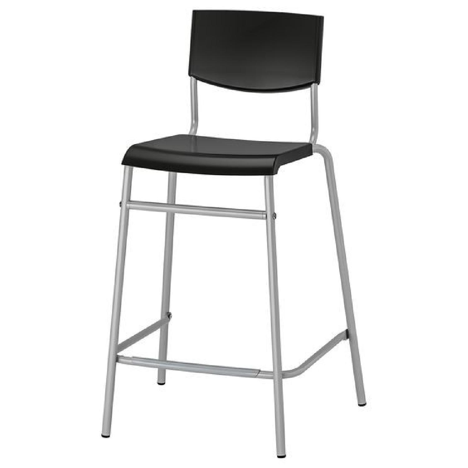 Ikea Stig Stools w/ Backrest - image-7