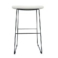 Cappellini Jasper Morrison White Leather Stools