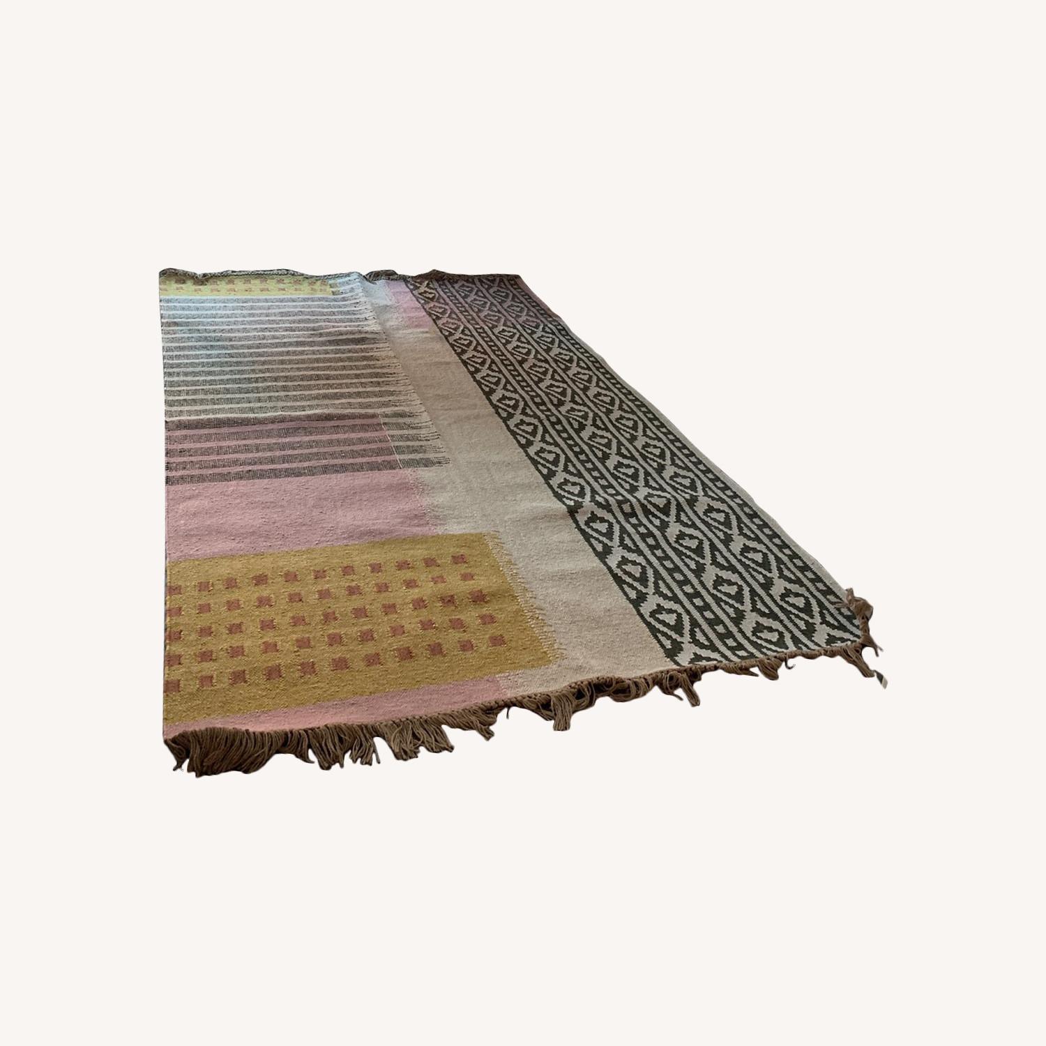 West Elm Ikat Mix Indoor/Outdoor Rug - image-4