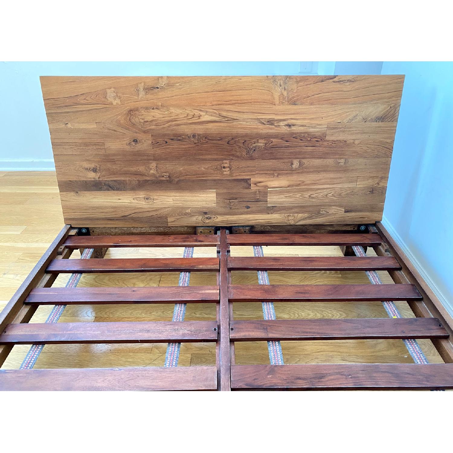 CB2 Dondra Teak Queen Bed - image-10