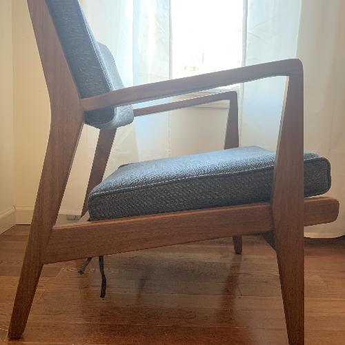 Design Within Reach Jens Risom Lounge Chairs & Ottoman