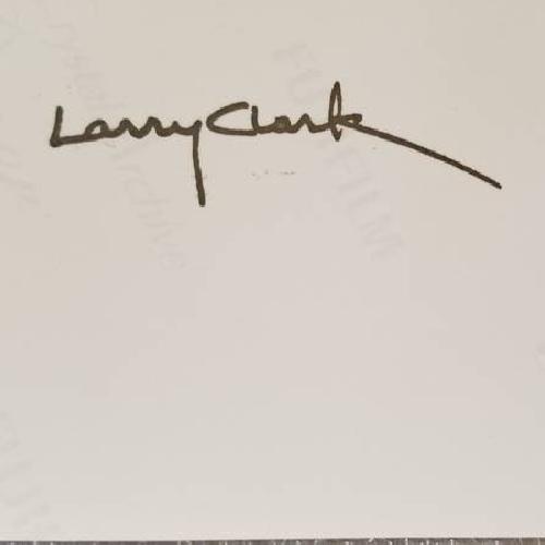 Larry Clark Original Photograph for Supreme Calendar