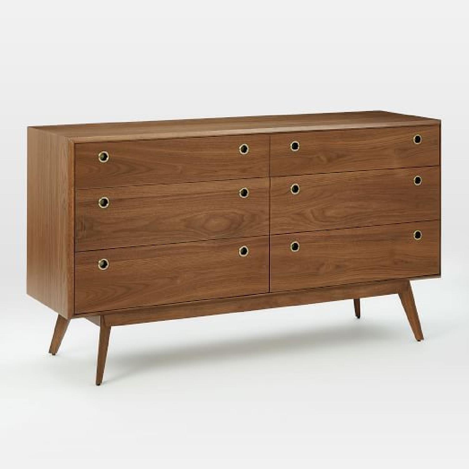 West Elm Mid Century 6-Drawer Dresser - image-4