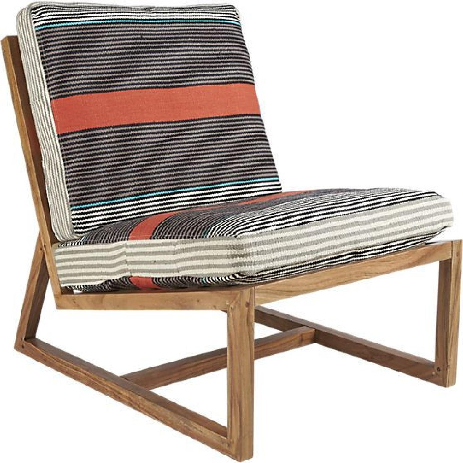 CB2 Lounge Chair w/ Cushions AptDeco