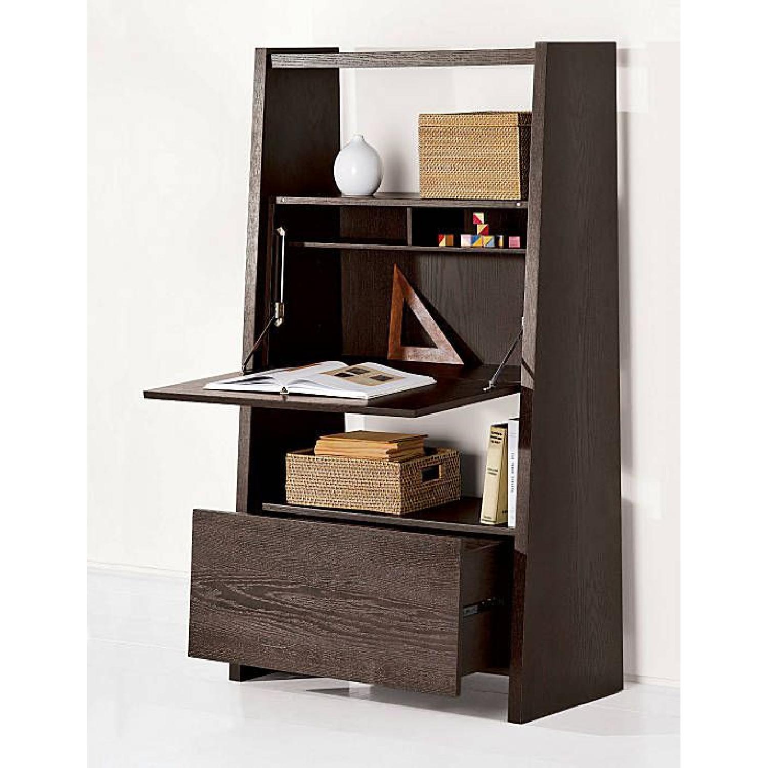 West Elm Bookcase Secretary Desk - image-7