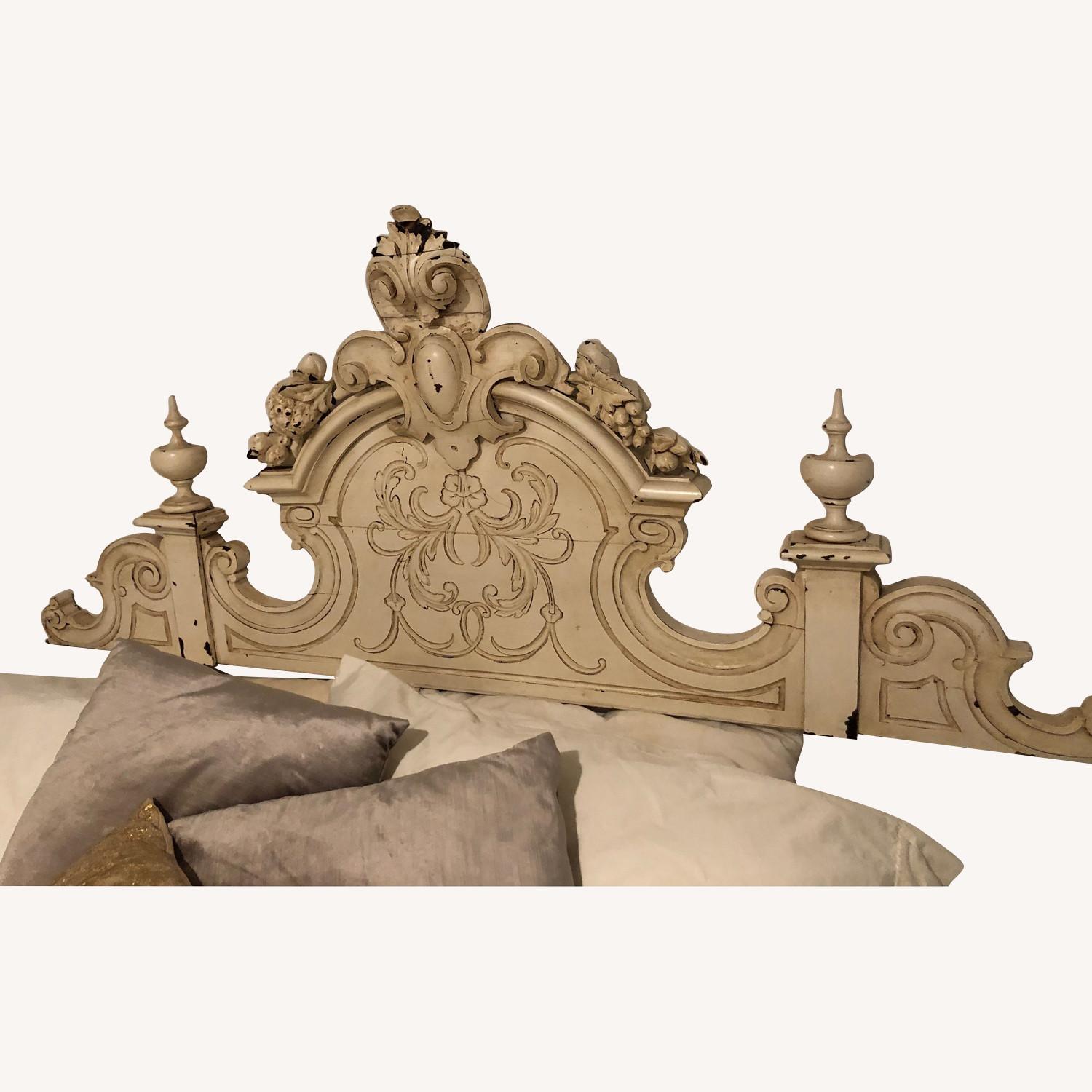 Antique Italian Headboard AptDeco
