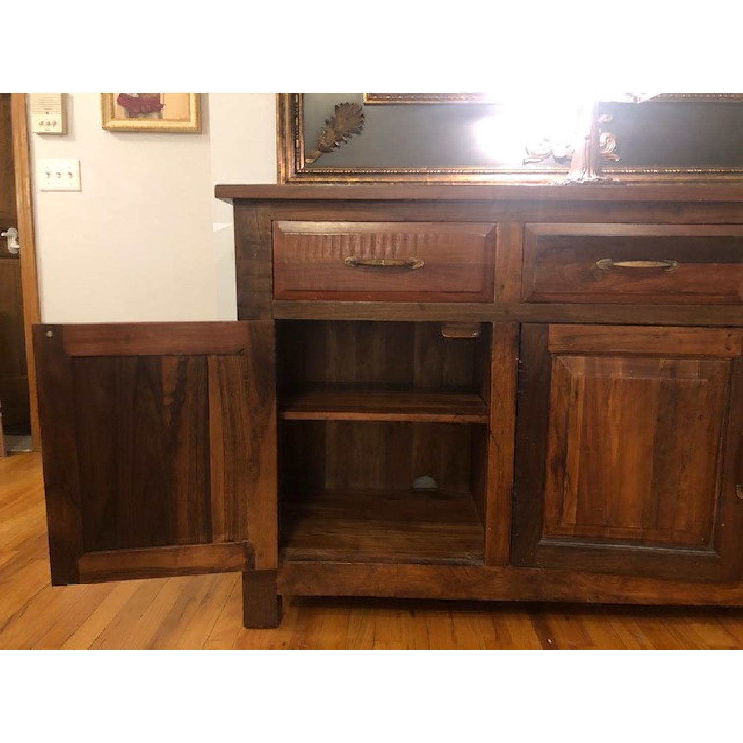 Pottery Barn Bowry Reclaimed Wood Buffet Table - image-6