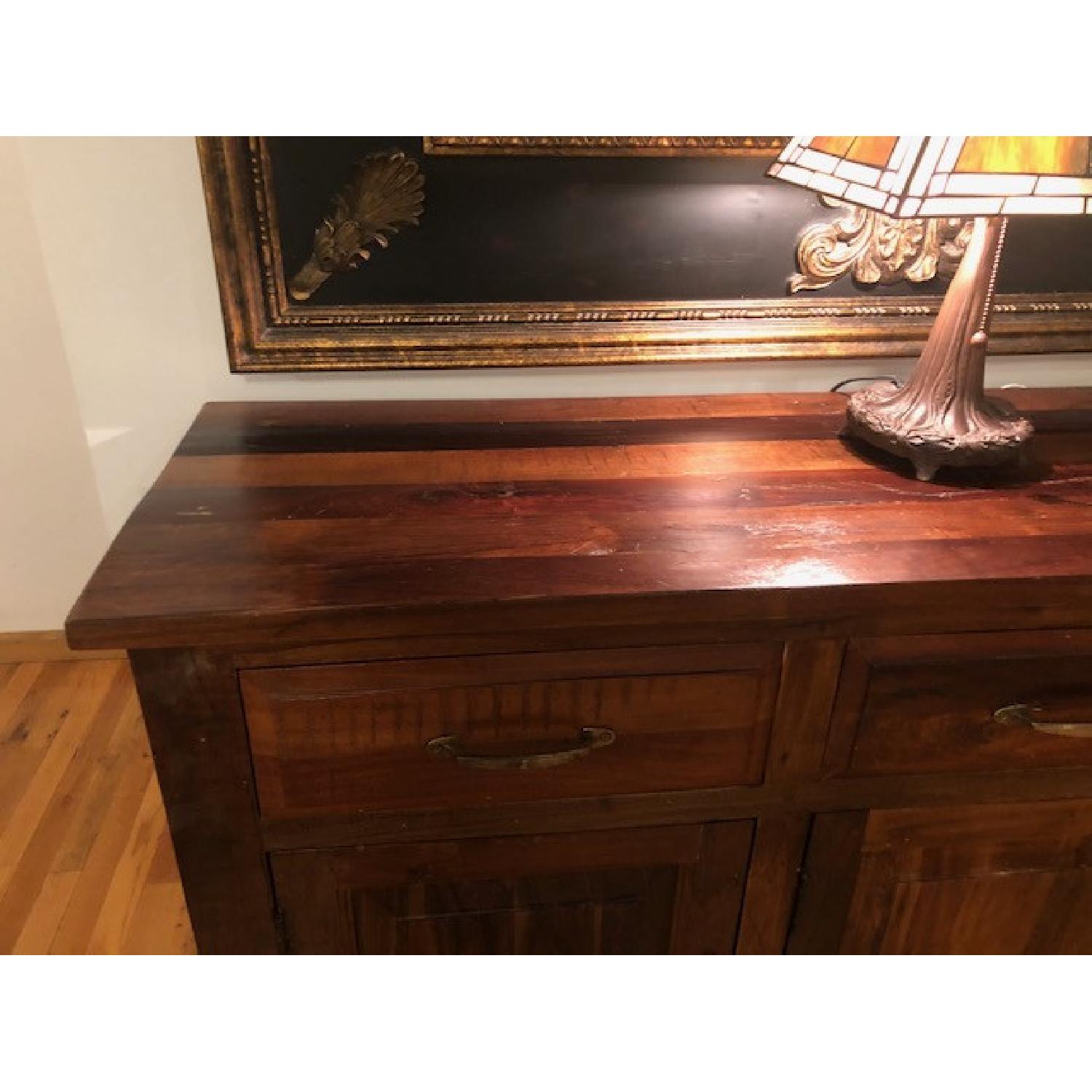 Pottery Barn Bowry Reclaimed Wood Buffet Table AptDeco