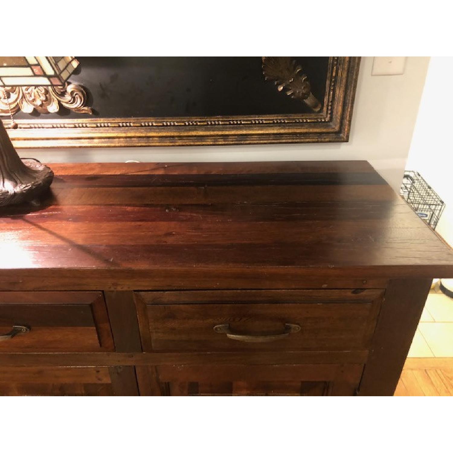 Pottery Barn Bowry Reclaimed Wood Buffet Table - image-10