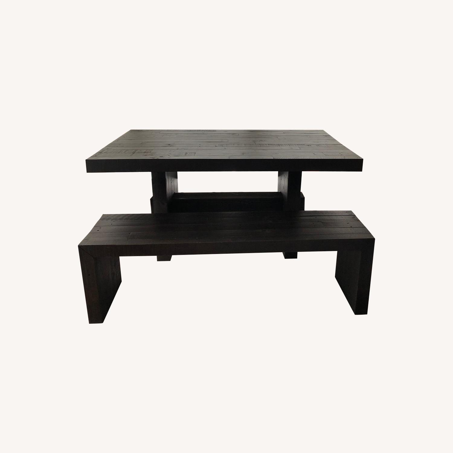 West Elm Emmerson Dining Table w/ 1 Bench AptDeco